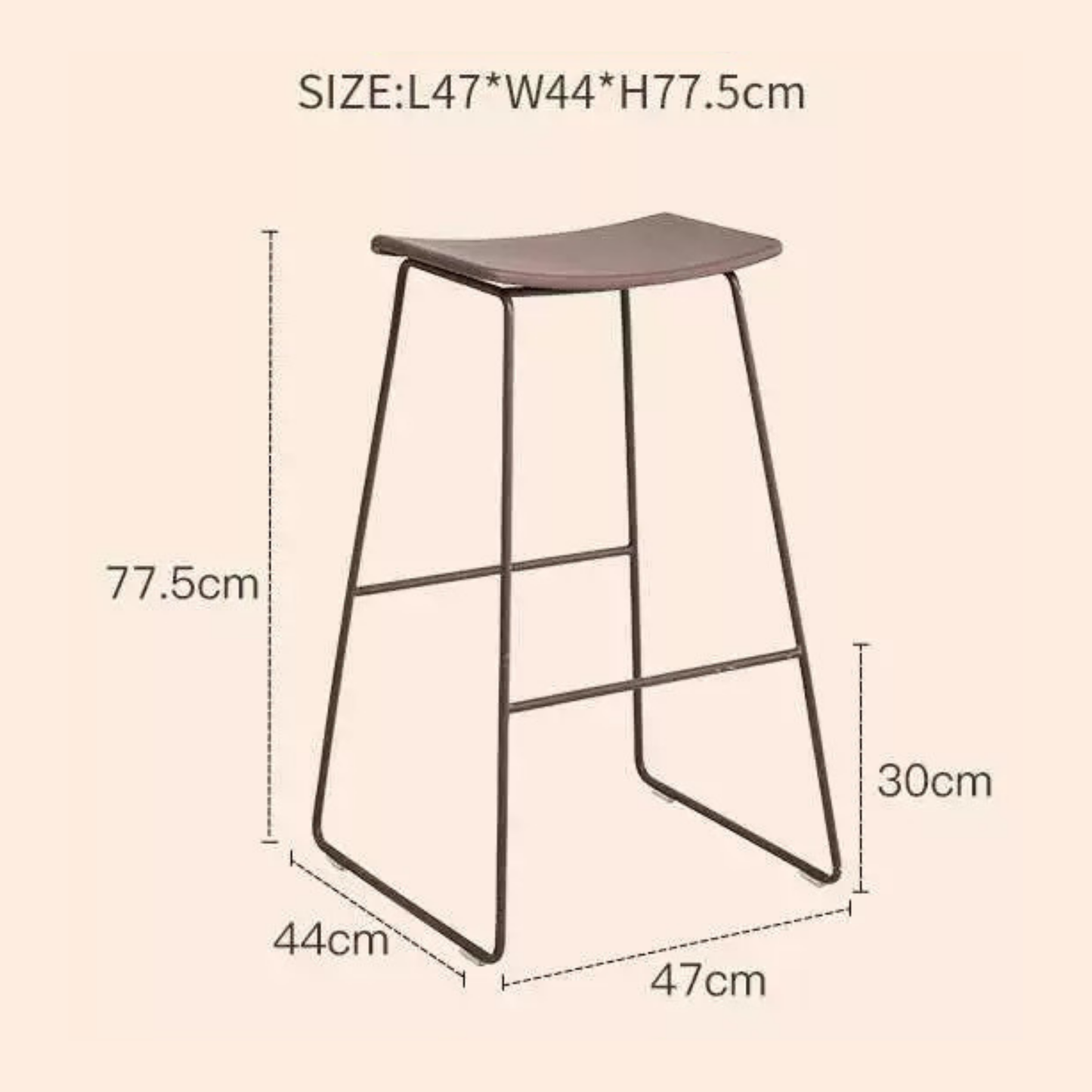 XDC7343 BAR STOOL