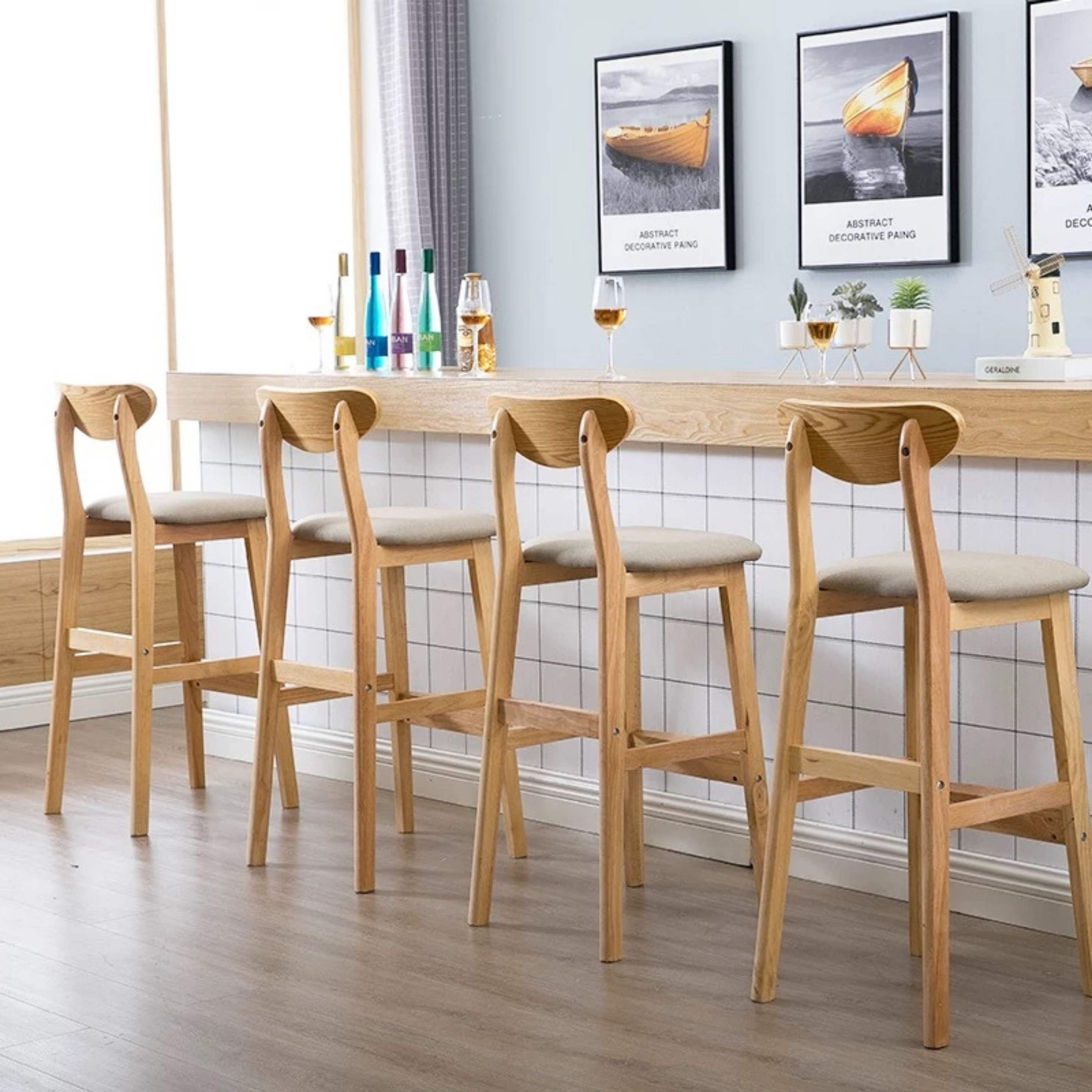 Wooden Stools & Bar Stools – Furniture Studio